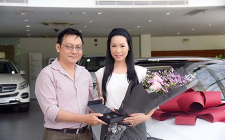 Á hậu Trịnh Kim Chi được chồng tặng quà sinh nhật 5 tỉ đồng