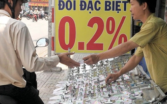 Cả nước chi 69.500 tỉ đồng mua vé số năm 2015