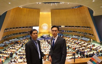 Những chàng trai Việt làm ứng dụng cho Liên Hiệp Quốc