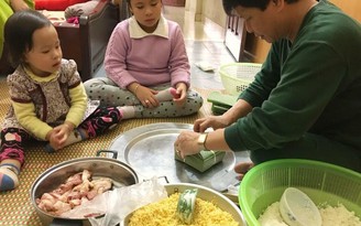 Trải nghiệm thú vị khi trẻ về quê ăn tết