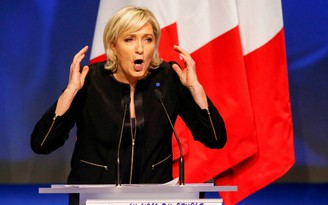 Bà Le Pen bắt đầu tranh cử tổng thống Pháp