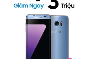 Viễn Thông A giảm ngay 3 triệu đồng cho Samsung S7 edge màu xanh