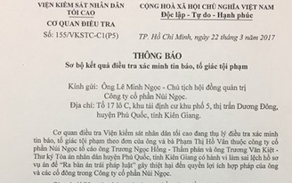 Thẩm phán và thư ký bị tố giả mạo chữ ký đương sự