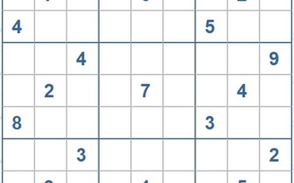 Mời các bạn thử sức với ô số Sudoku 3821 mức độ Khó