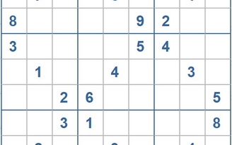 Mời các bạn thử sức với ô số Sudoku 3827 mức độ Khó