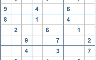 Mời các bạn thử sức với ô số Sudoku 3834 mức độ Khó