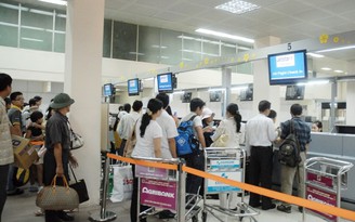 Một số chuyến bay đi Đài Loan bị hủy do bão Nesat
