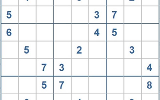Mời các bạn thử sức với ô số Sudoku 3842 mức độ Khó