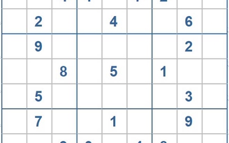 Mời các bạn thử sức với ô số Sudoku 3858 mức độ Khó