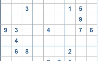 Mời các bạn thử sức với ô số Sudoku 3870 mức độ Khó