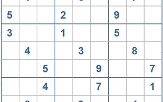 Mời các bạn thử sức với ô số Sudoku 3878 mức độ Khó