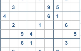 Mời các bạn thử sức với ô số Sudoku 3906 mức độ Khó