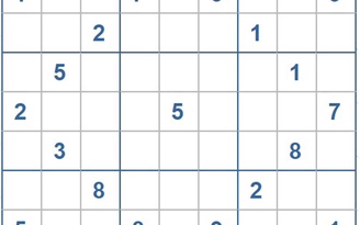 Mời các bạn thử sức với ô số Sudoku 3930 mức độ Khó