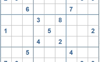 Mời các bạn thử sức với ô số Sudoku 3934 mức độ Khó