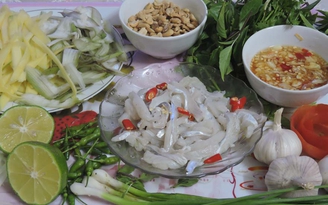 Lai rai gỏi cá hố