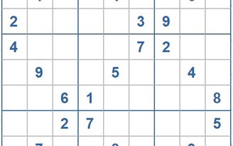 Mời các bạn thử sức với ô số Sudoku 3984 mức độ Khó