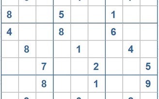 Mời các bạn thử sức với ô số Sudoku 4018 mức độ Khó