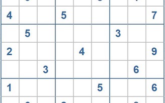 Mời các bạn thử sức với ô số Sudoku 4033 mức độ Khó