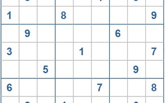 Mời các bạn thử sức với ô số Sudoku 4081 mức độ Khó