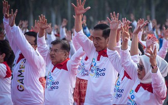 Tổng thống Indonesia nhảy quảng bá điệu poco-poco