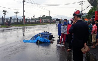 Tông vào đuôi xe máy cày, nam thanh niên tử vong tại chỗ