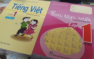 Bộ GD-ĐT thông báo thẩm định sách giáo khoa lớp 1 mới