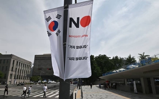 Hàn Quốc tháo gỡ hơn 1.000 biểu ngữ chống Nhật ở Seoul