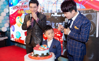 'Vua nhạc sàn' Lương Gia Huy tổ chức sinh nhật cho con trai