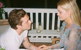 Con trai Beckham tung ảnh cầu hôn con gái tỉ phú