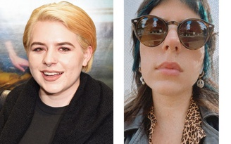 Con gái nuôi Tom Cruise và Nicole Kidman khác lạ với tóc xanh