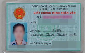 Bộ Công an yêu cầu dừng cấp chứng minh nhân dân 9 số