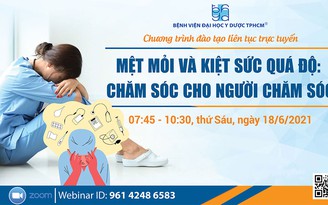 Chăm sóc sức khỏe cho người chăm bệnh nhân