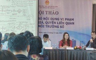 'Chúng tôi đuối lắm rồi trong việc đấu tranh chống xâm hại bản quyền'