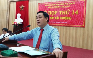 Quảng Nam: Ông Bùi Ngọc Ảnh giữ chức Chủ tịch UBND TP.Tam Kỳ