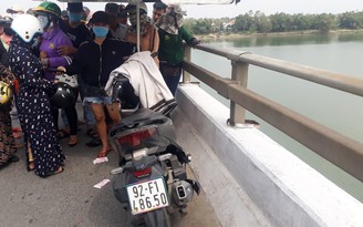 Quảng Nam: Bỏ xe máy trên cầu Câu Lâu, gieo mình xuống dòng sông Thu Bồn