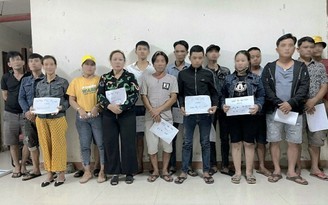 Quảng Nam: Triệt xóa sới bạc, tạm giữ 8 nghi phạm