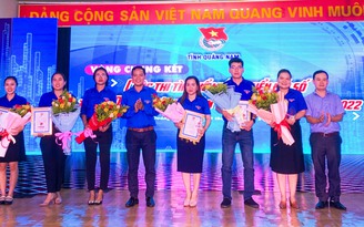 Tỉnh đoàn Quảng Nam trao giải cuộc thi tìm hiểu chuyển đổi số trong giới trẻ