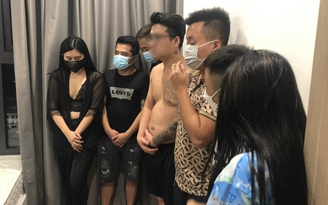 8 nam nữ ‘mở tiệc’ ma túy trong căn hộ cao cấp ở Hà Nội