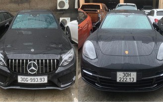 Cận cảnh dàn siêu xe trong đường dây đánh bạc 30.000 tỉ đồng