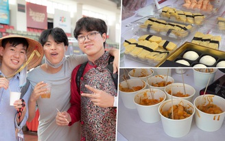 Học sinh dùng ẩm thực để kết nối văn hóa giữa các nước