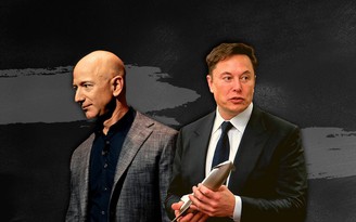 Jeff Bezos 'cà khịa' Elon Musk trên Twitter
