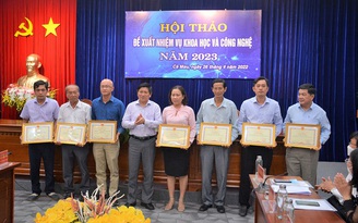 Cà Mau: Triển khai thực hiện được 78/86 nhiệm vụ khoa học - công nghệ cấp tỉnh