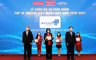 Dấu ấn của Masan Group tại chương trình Thương hiệu mạnh Việt Nam 2021
