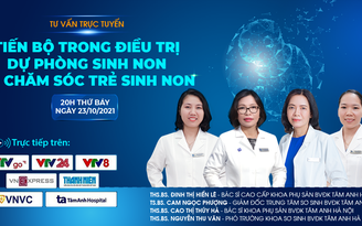 Trực tuyến: ‘Tiến bộ trong điều trị dự phòng sinh non và chăm sóc trẻ sinh non’ Trực tuyến: ‘Tiến bộ trong điều trị dự phòng sinh non và chăm sóc trẻ sinh non’