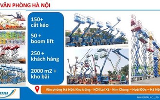Xu thế sử dụng xe nâng người Trung Quốc tại thị trường Việt Nam