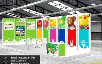 Thương hiệu VINUT thu hút khách hàng tại hội chợ Gulfood 2022