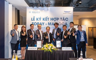 Malloca và Toray ký kết hợp tác phát triển thiết bị lọc nước