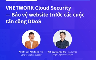 VNETWORK Cloud Security - Bảo vệ website trước các cuộc tấn công DDoS