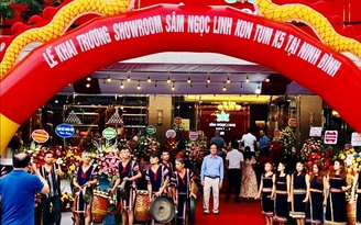 Sâm Ngọc Kinh Kon Tum K5 khai trương showroom tại Ninh Bình