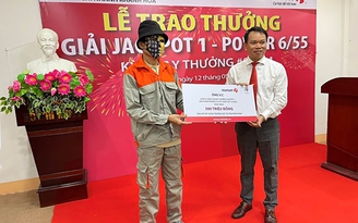 Người trúng Jackpot tại Đà Nẵng làm từ thiện gần 3 tỉ đồng